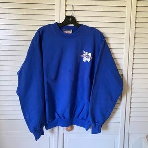 Trader Joe’s royal blue crewneck